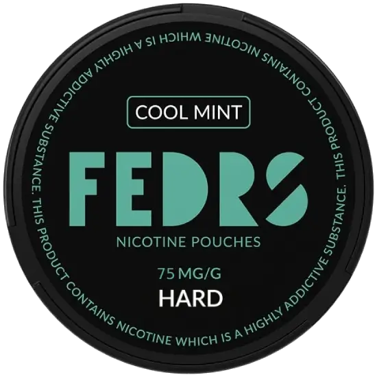FEDRS BLACK Cool Mint 75mg