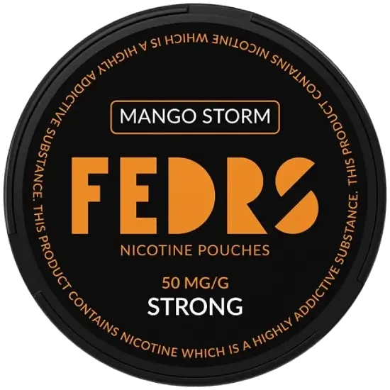 FEDRS BLACK Mango Storm 50mg nicotine pouches