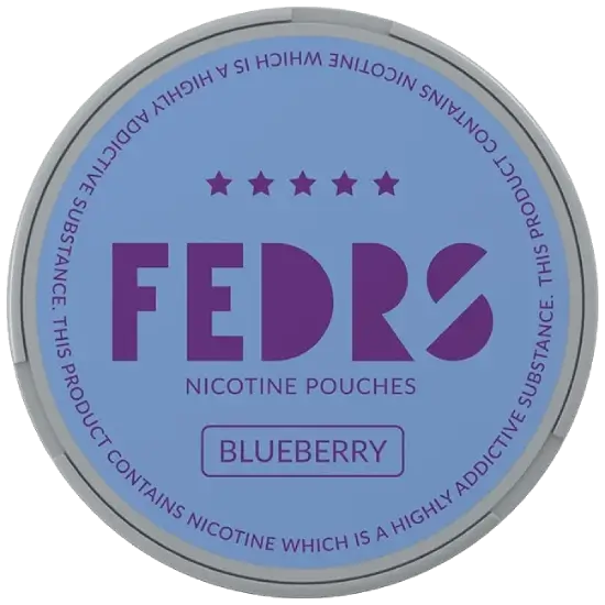 FEDRS ONLY Blueberry 20mg nicotine pouches