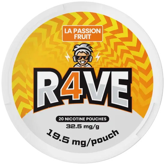 RAVE La Passion Fruit 32,5mg nicotine pouches