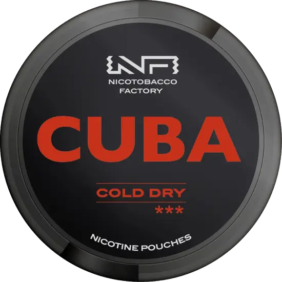 Cuba Black Cold Dry Nikotinbeutel