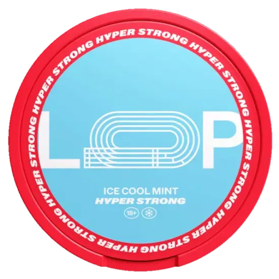 Loop Ice Cool Mint Hyper Strong nicotine pouches