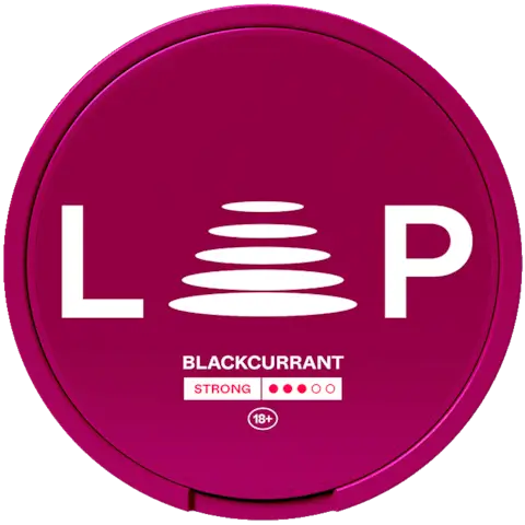 Loop Blackcurrant Strong nicotine pouches