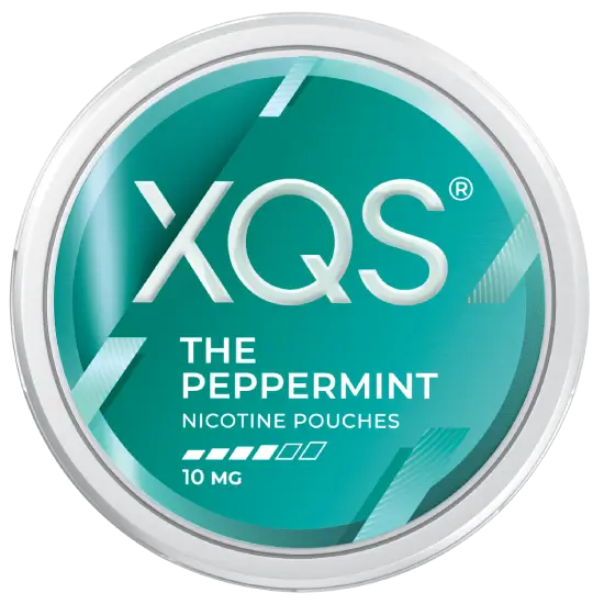 XQS The Peppermint 10mg nicotine pouches