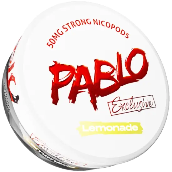 Pablo Exclusive Lemonade 50mg nicotine pouches