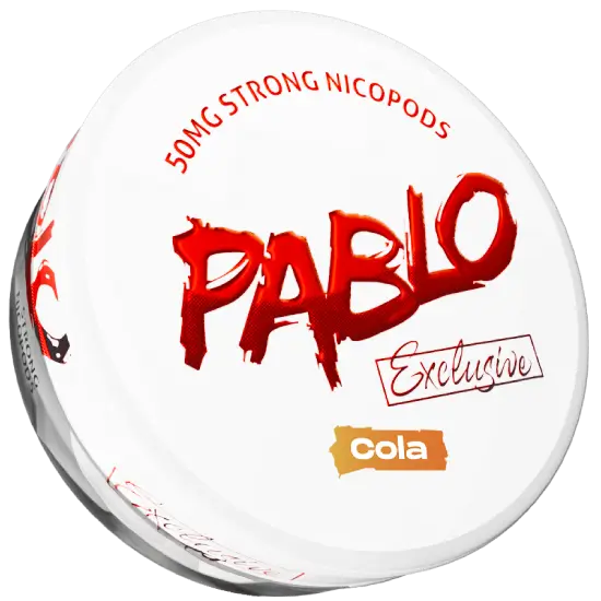 Pablo Exclusive Cola 50mg nicotine pouches
