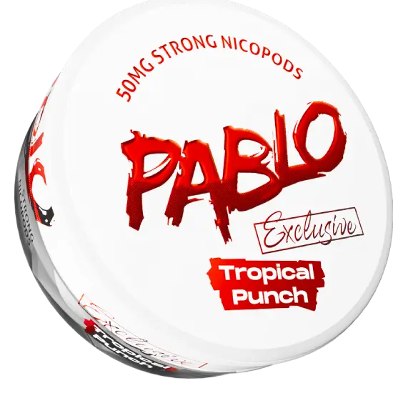 Pablo Exclusive Tropical Punch 50mg nicotine pouches