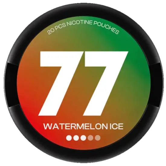 77 Watermelon Ice 10.4mg nicotine pouches