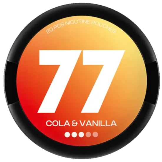 77 Cola & Vanilla 10.4mg nicotine pouches