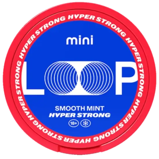 Loop Smooth Mint Mini Hyper nicotine pouches