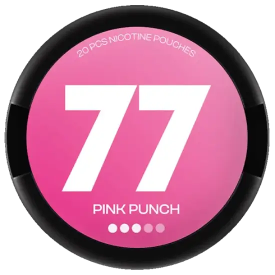 77 Pink Punch 10.4mg nicotine pouches