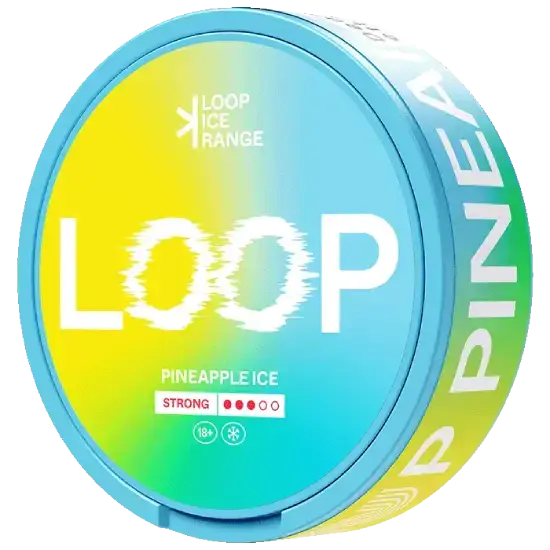 Loop Pineapple Ice Strong nicotine pouches