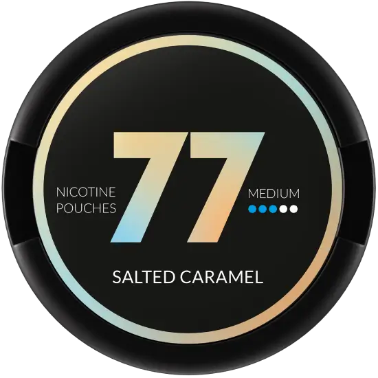 77 Salted Caramel Medium nicotine pouches