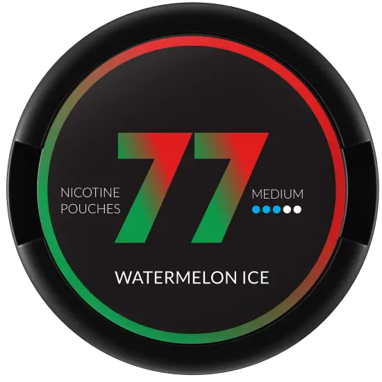 77 Watermelon Ice Medium nicotine pouches