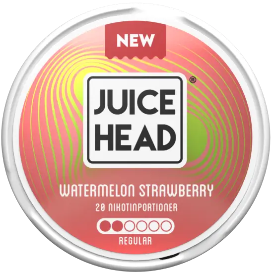 Juice Head Watermelon Strawberry Regular (SE) nicotine pouches