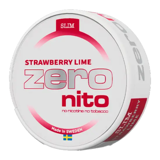 Zeronito Strawberry Lime Slim nicotine pouches
