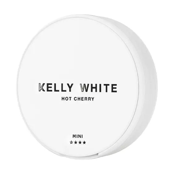 Kelly White Hot Cherry Mini Extra Strong nicotine pouches