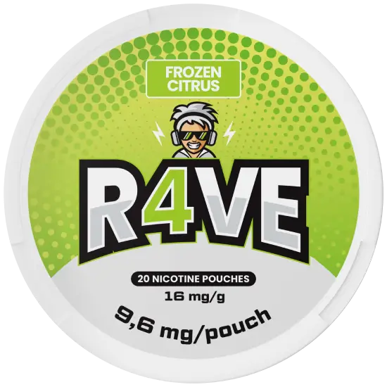 RAVE Frozen Citrus 16mg nicotine pouches