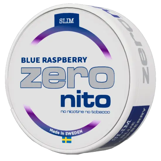 Zeronito Blue Raspberry Slim nicotine pouches
