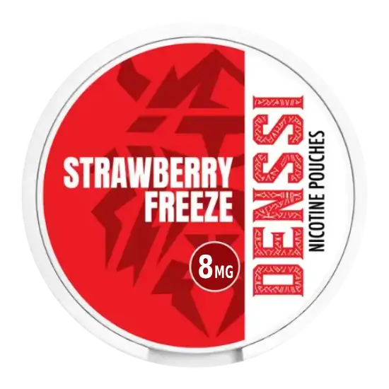 Denssi Strawberry Freeze 8mg nicotine pouches