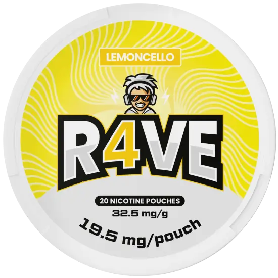 RAVE Lemoncello 32,5mg nicotine pouches