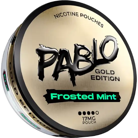 Pablo Gold Frosted Mint nicotine pouches